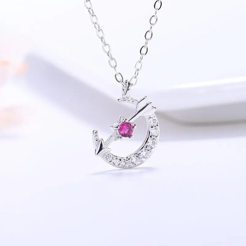 MOVER S925 Silver Necklaces Women's-2