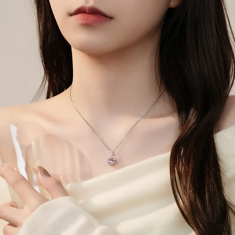 MOVER S925 Silver Necklaces Women's-6