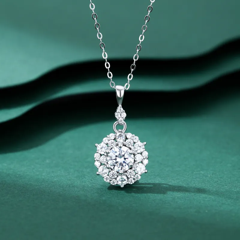 MOVER S999 Fine Silver Necklaces Women's-2