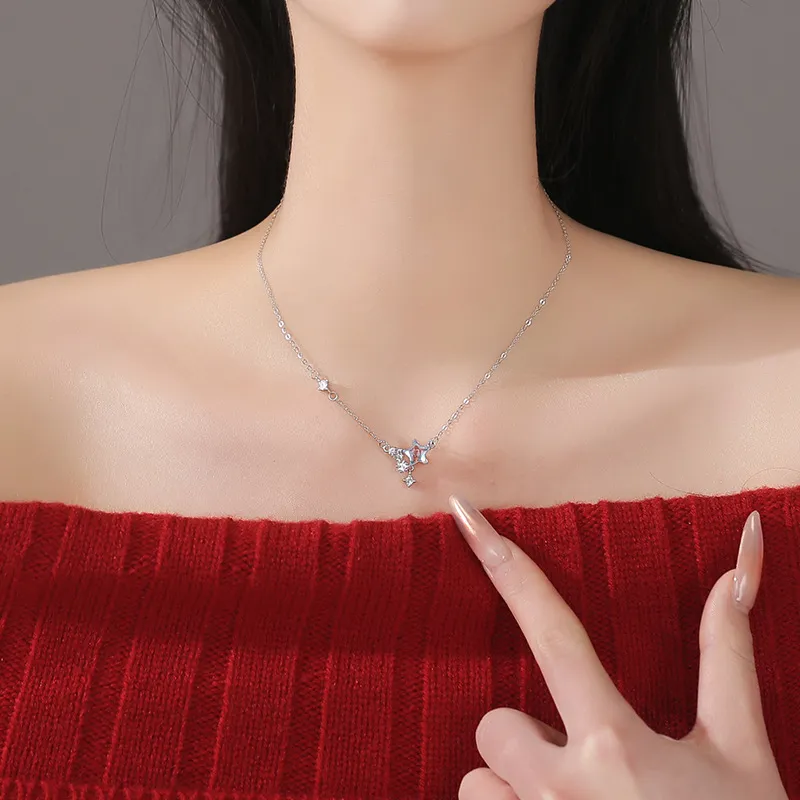 MOVER S999 Fine Silver Necklaces Women's-1