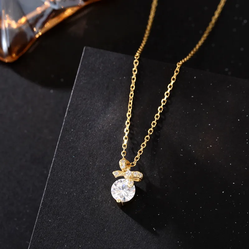MOVER S999 Fine Silver Necklaces Women's-3