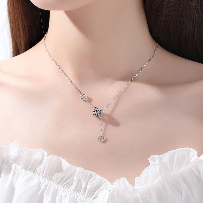 MOVER S999 Fine Silver Necklaces Women's-1