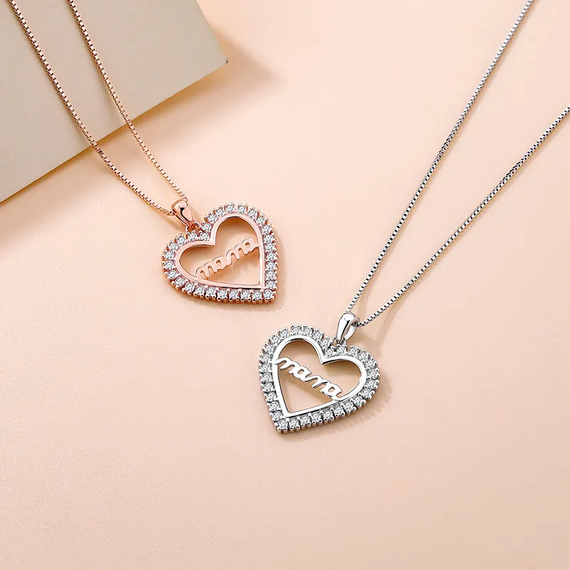 MOVER S925 Silver Necklaces Women's-4