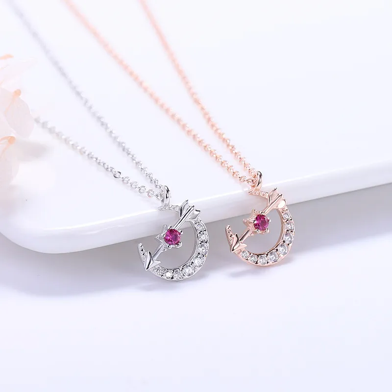 MOVER S925 Silver Necklaces Women's-6