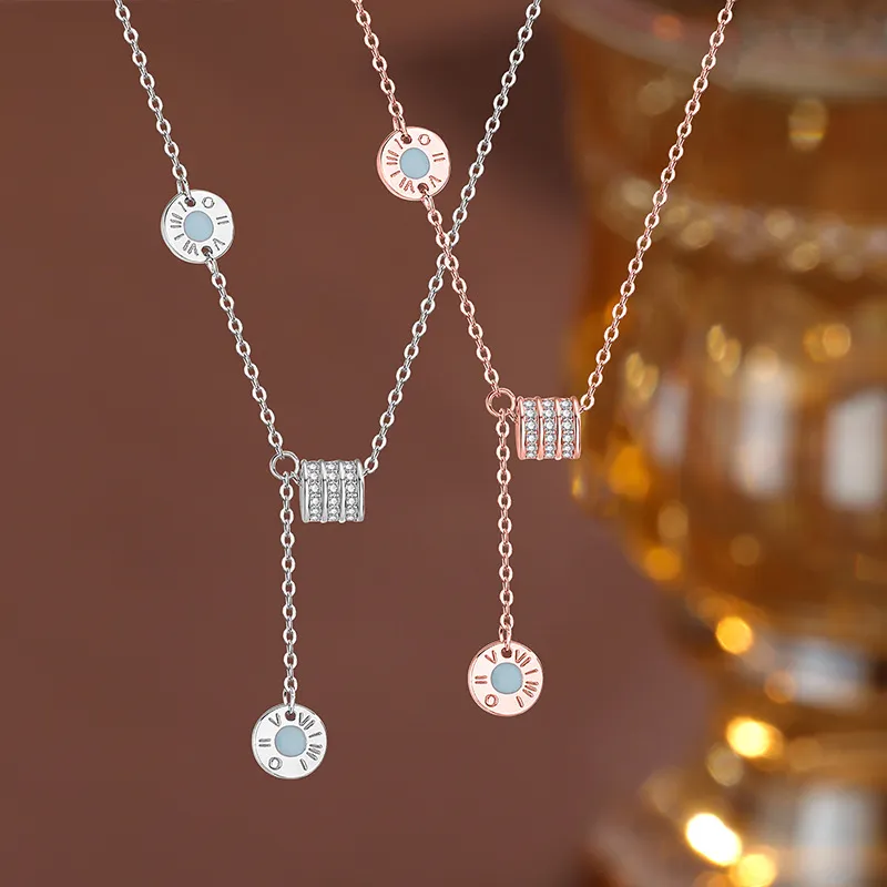 MOVER S999 Fine Silver Necklaces Women's-5