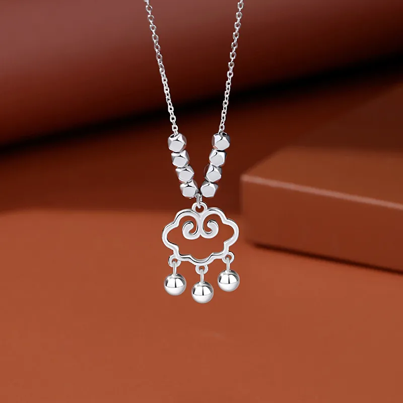 MOVER S925 Silver Necklaces Women's-4
