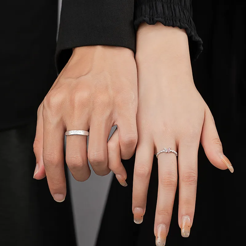 MOVER S999 Fine Silver Rings Unisex-1