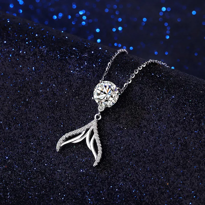 MOVER S925 Silver Necklaces Women's-2
