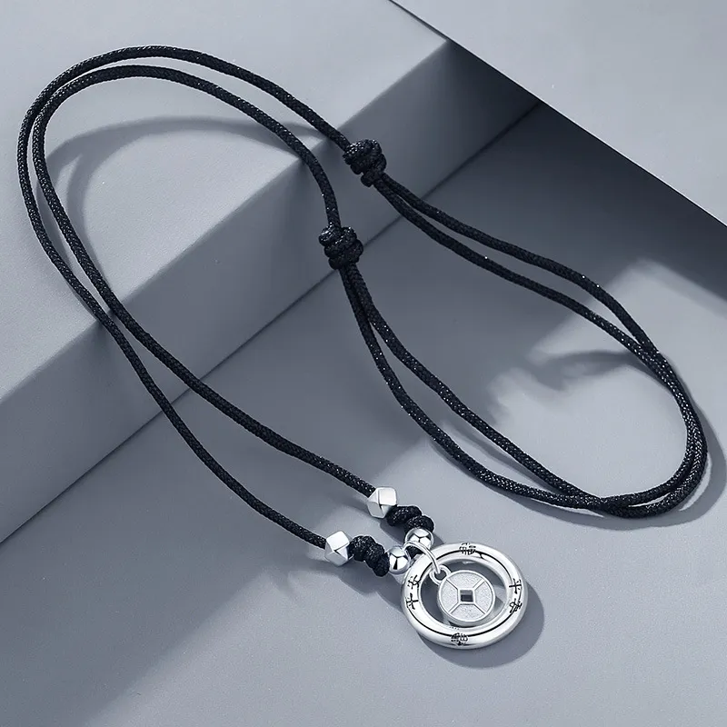 MOVER 999 Fine Silver Necklaces Unisex-4