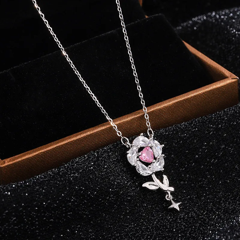MOVER S925 Silver Necklaces Women's-3