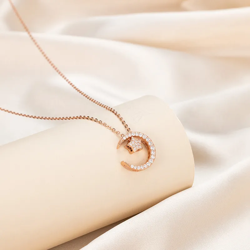 MOVER S925 Silver Necklaces Women's-5