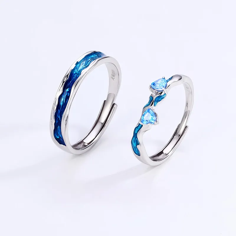 MOVER S999 Fine Silver Rings Unisex-1
