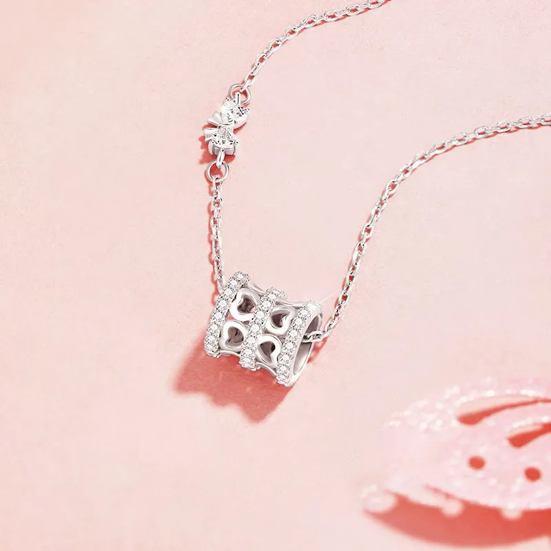 MOVER S925 Silver Necklaces Women's-2