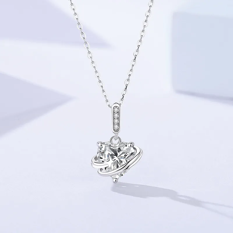 MOVER S925 Silver Necklaces Women's-3