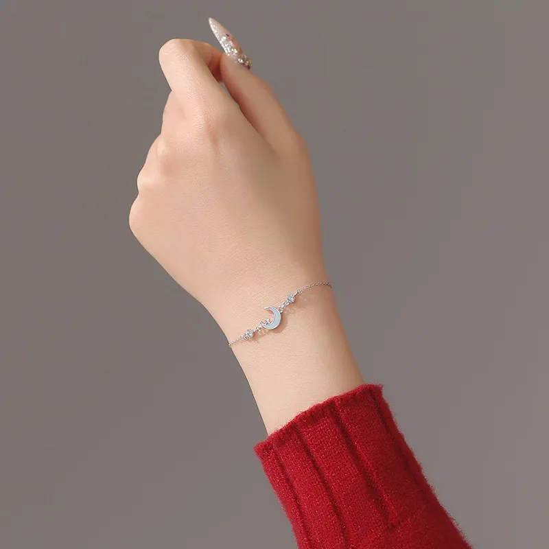 MOVER S999 Fine Silver Bracelets Women's-2
