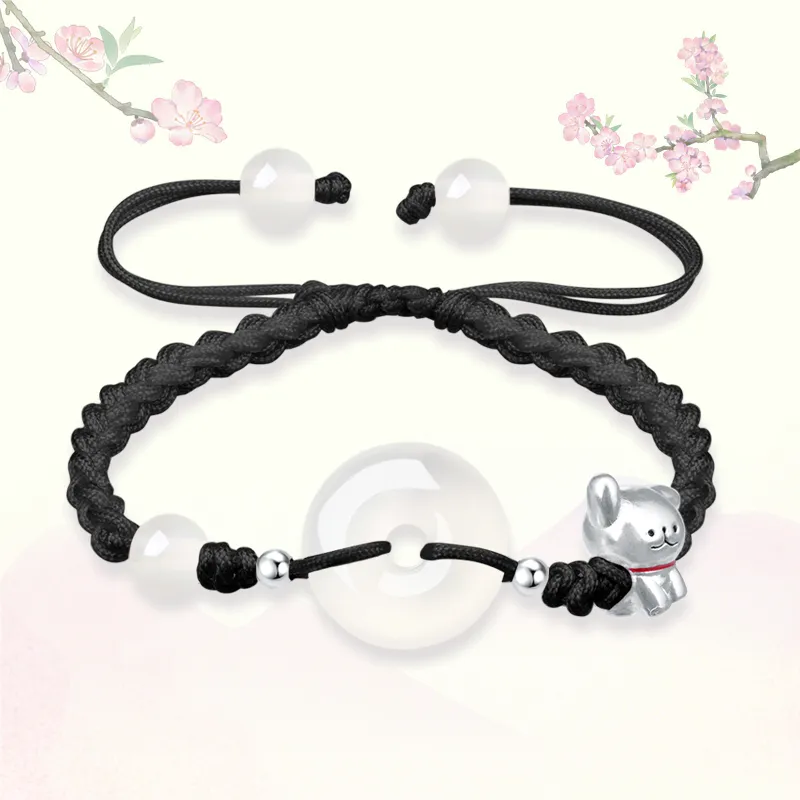 MOVER Sterling Silver Rope Bracelets Unisex-5