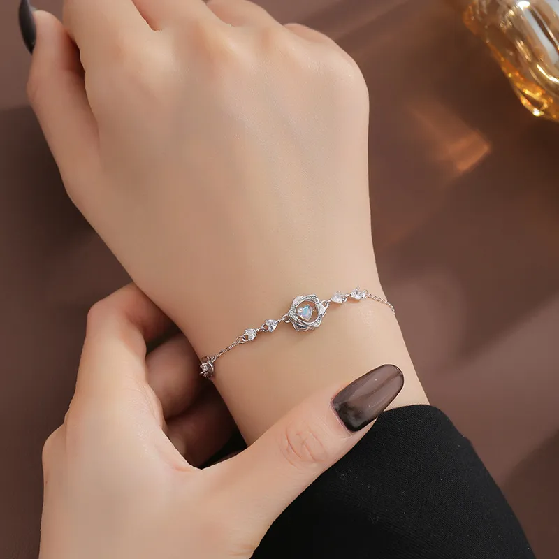 MOVER S999 Fine Silver Bracelets Women's-2