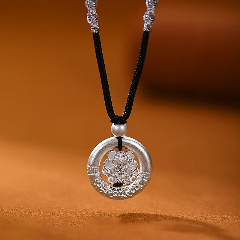 MOVER 999 Fine Silver Necklaces Unisex-2
