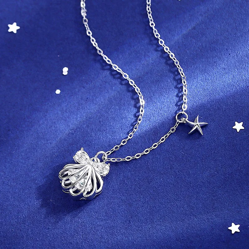 MOVER S999 Fine Silver Necklaces Women's-3