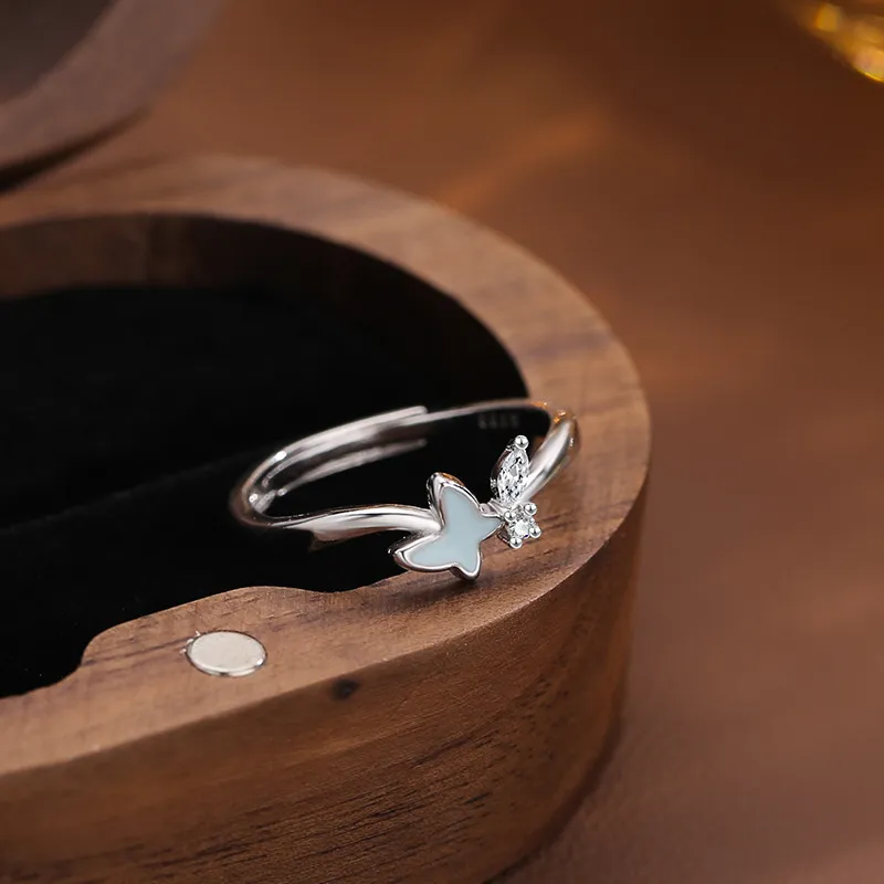 MOVER S999 Fine Silver Rings Women's-4