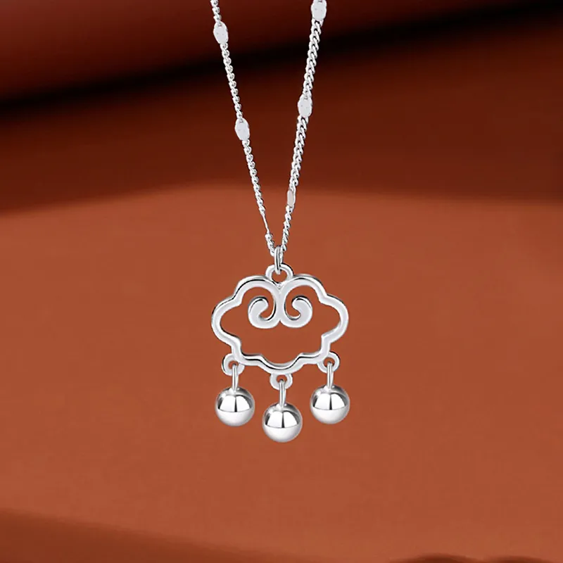 MOVER S925 Silver Necklaces Women's-6