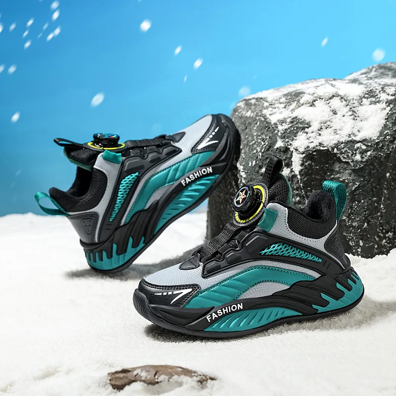 ROBINHOOD Slip Resistant Cushioning, Lightweight Cushioning, Thermal Insulation Low Top Kids' Running Shoes Kids'-5