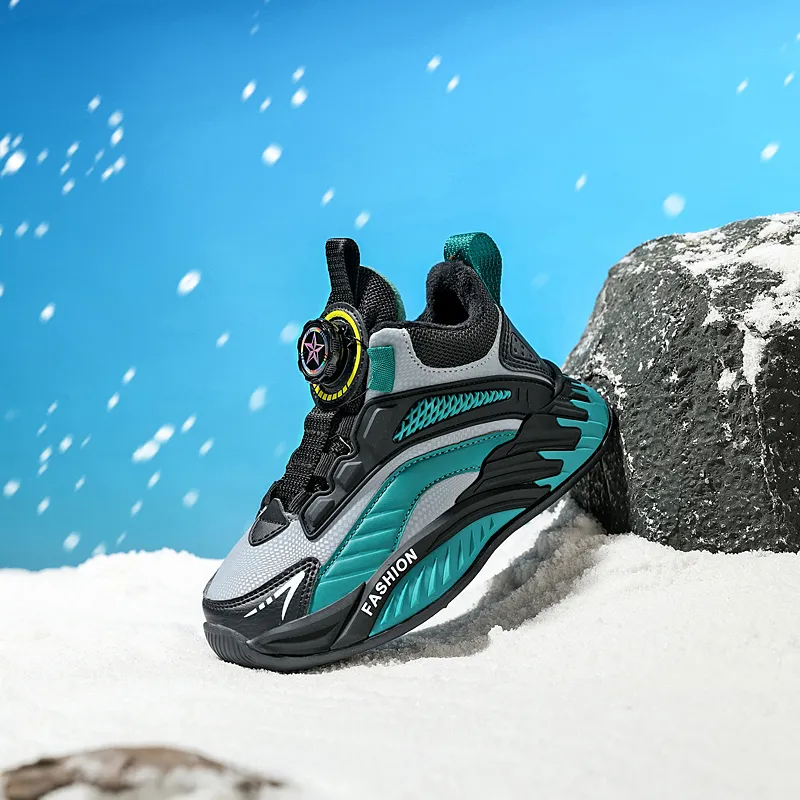 ROBINHOOD Slip Resistant Cushioning, Lightweight Cushioning, Thermal Insulation Low Top Kids' Running Shoes Kids'-4