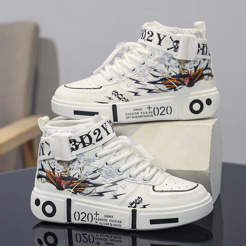 ROBINHOOD Kids' Skateboarding Shoes White Kids'-1