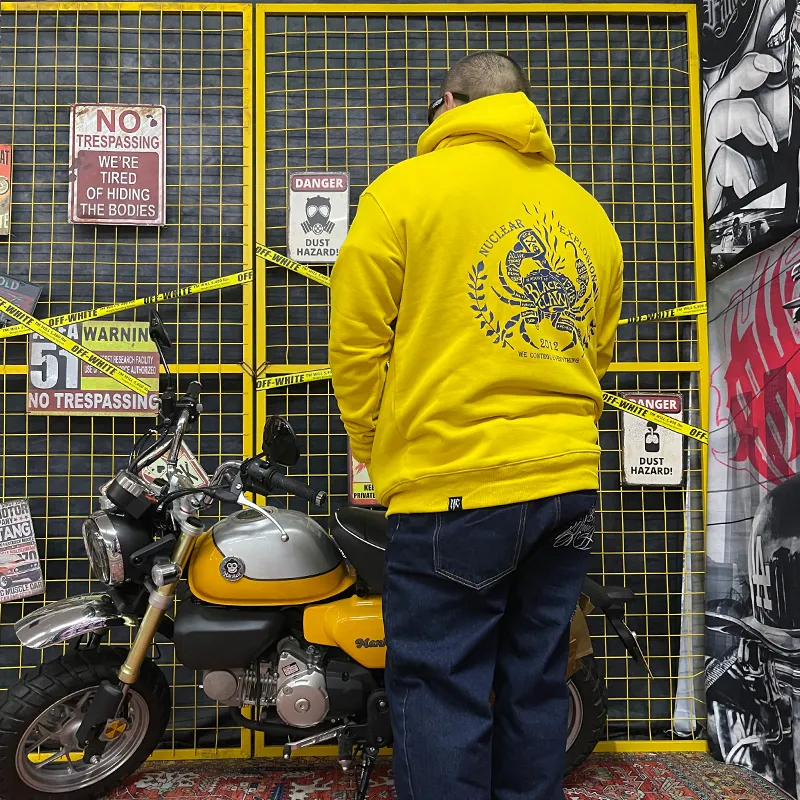 NUCLEAR EXPLOSION x NUCLEAR EXPLOSION Sweatshirt Men's Yellow-4