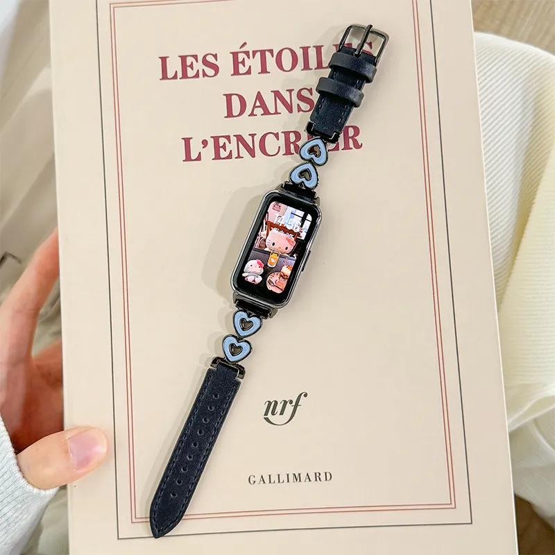 Miss Wrist Huawei Compatibility Watch Band 135~200mm Artificial Leather Material-1