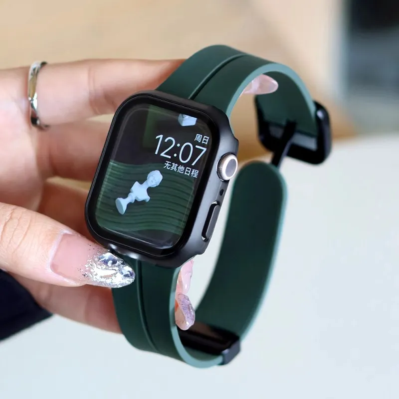 Miss Wrist Apple Compatibility Watch Band Rubber Band Material-5