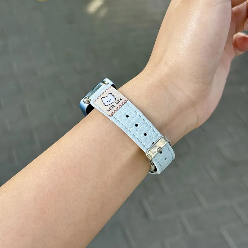 Miss Wrist Huawei Honor Compatibility Watch Band 135 200mm Artificial Leather Material-3