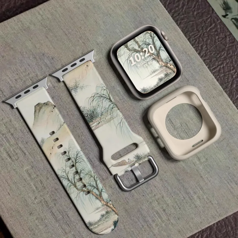 Miss Wrist Apple Compatibility Watch Band Silicone Material-4