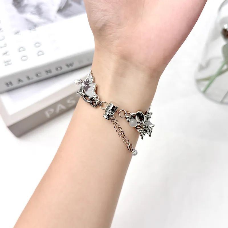 Miss Wrist Huawei Compatibility Watch Band 135~208mm Metal-4
