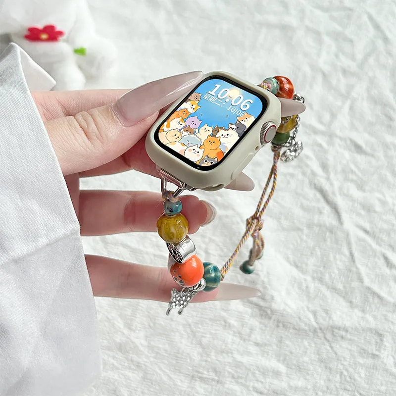 Miss Wrist Apple Compatibility Watch Band 135 200mm Bead Material-2