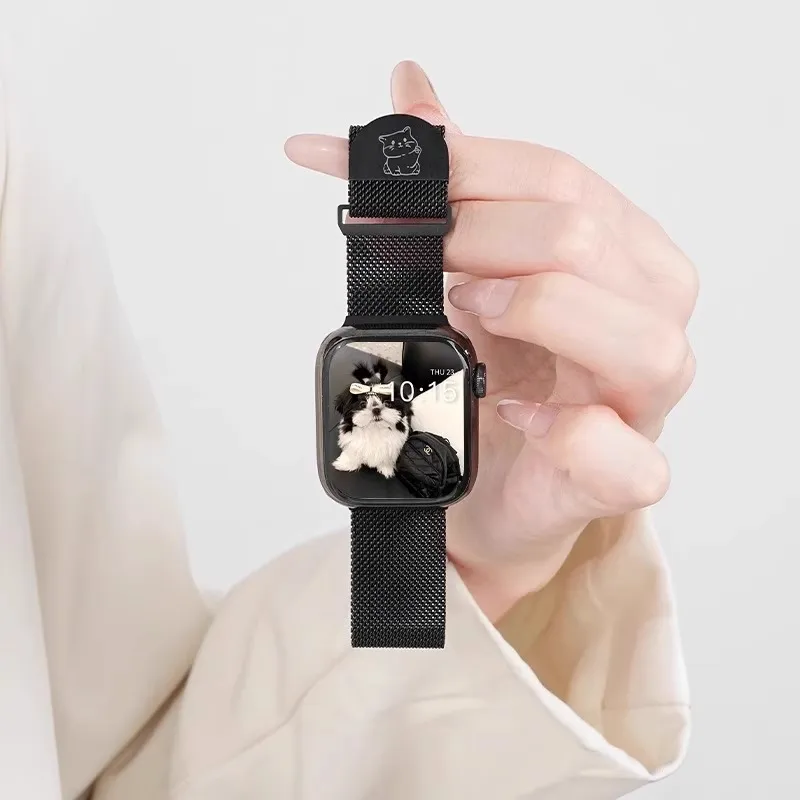 Miss Wrist Apple Compatibility Watch Band 135~230mm Stainless Steel Material-11