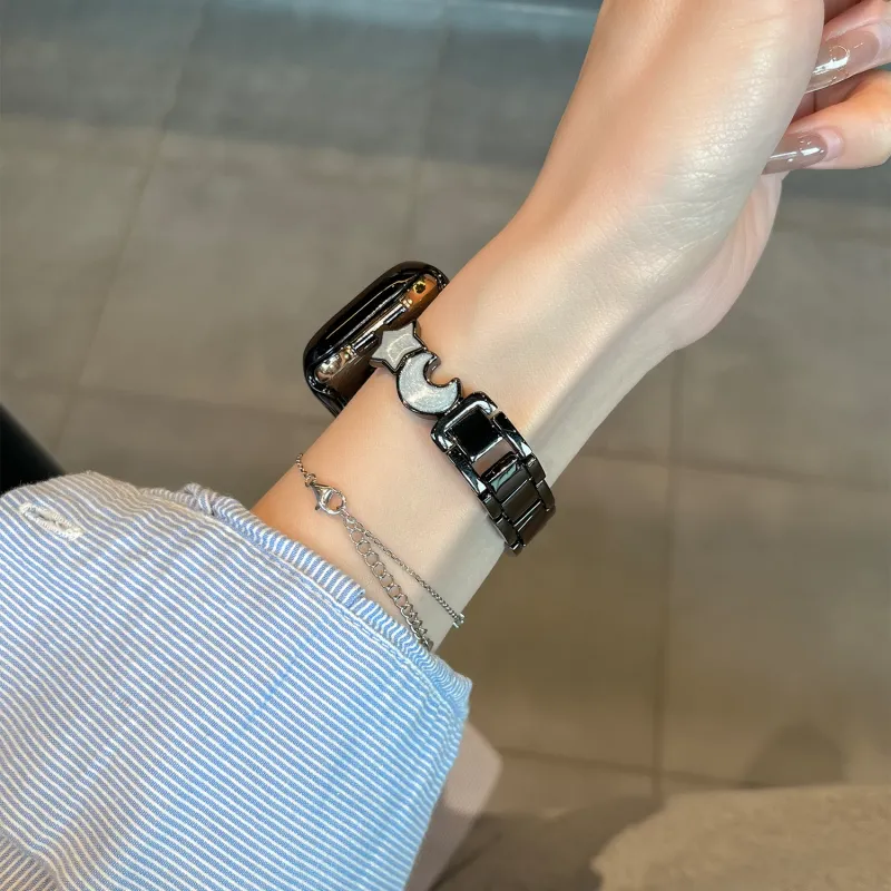 Miss Wrist Apple Compatibility Watch Band Metal-5