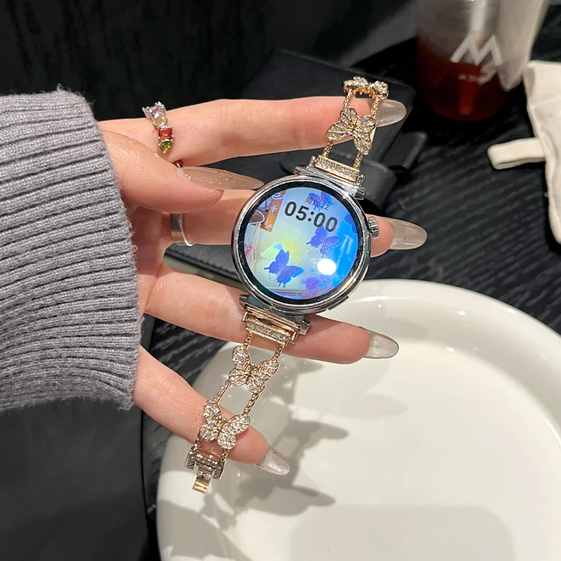 Miss Wrist Watch Band Huawei Compatibility 46mm Metal-9