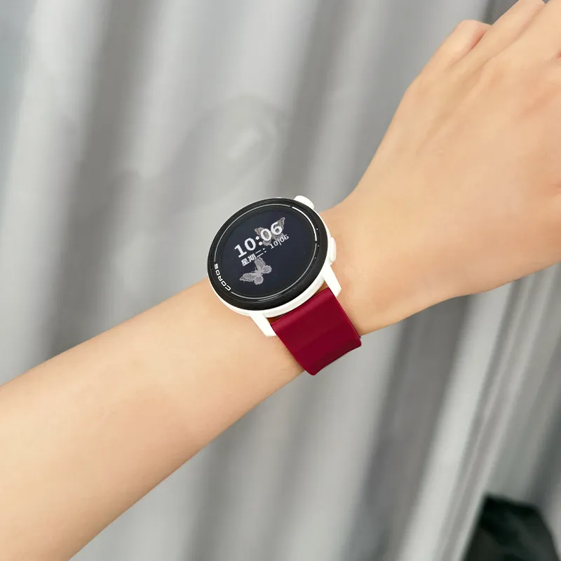 Miss Wrist Watch Bands 22mm Unisex-5