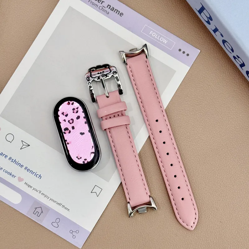 Miss Wrist Watch Bands Xiaomi Compatibility 145~210mm Artificial Leather Material Unisex-4