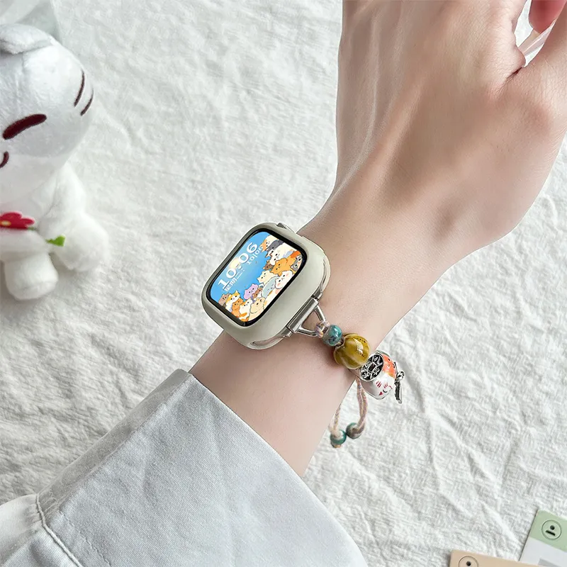 Miss Wrist Apple Compatibility Watch Band 135 200mm Bead Material-3
