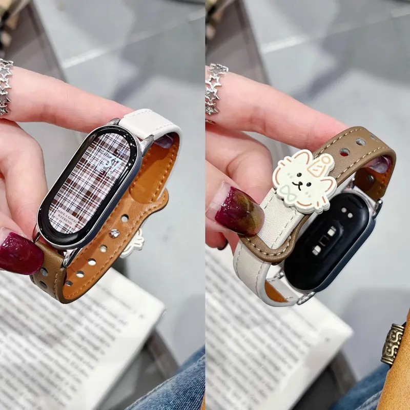 Miss Wrist Xiaomi Compatibility Watch Band 145~210mm Artificial Leather Material-1
