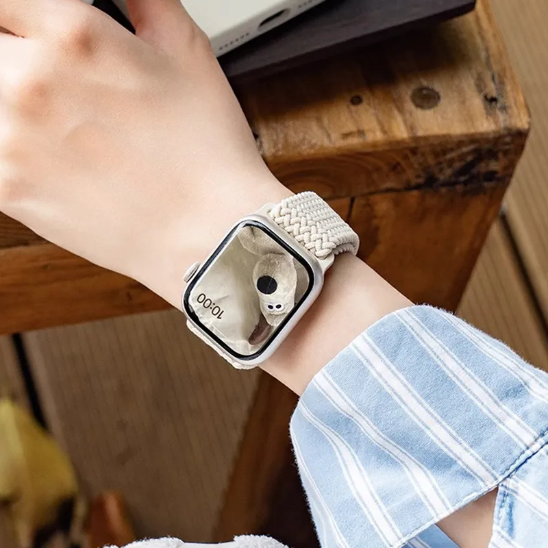 Miss Wrist Apple Compatibility Watch Band 135~230mm Nylon Material-2