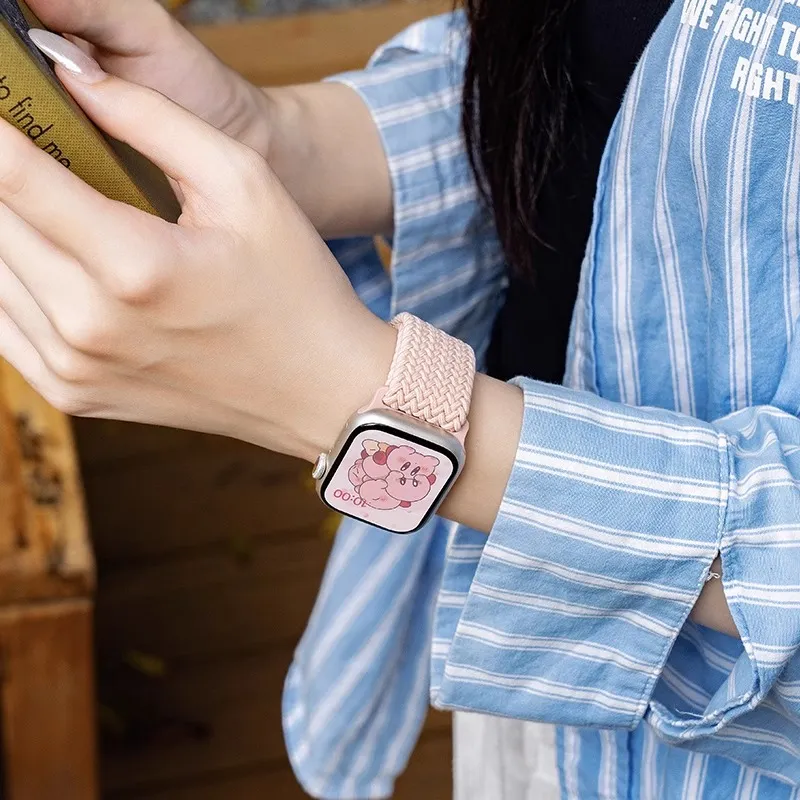 Miss Wrist Apple Compatibility Watch Band 135~230mm Nylon Material-5