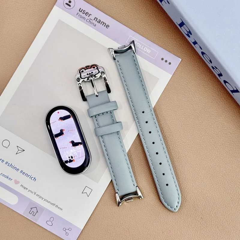 Miss Wrist Watch Bands Xiaomi Compatibility 145~210mm Artificial Leather Material Unisex-1