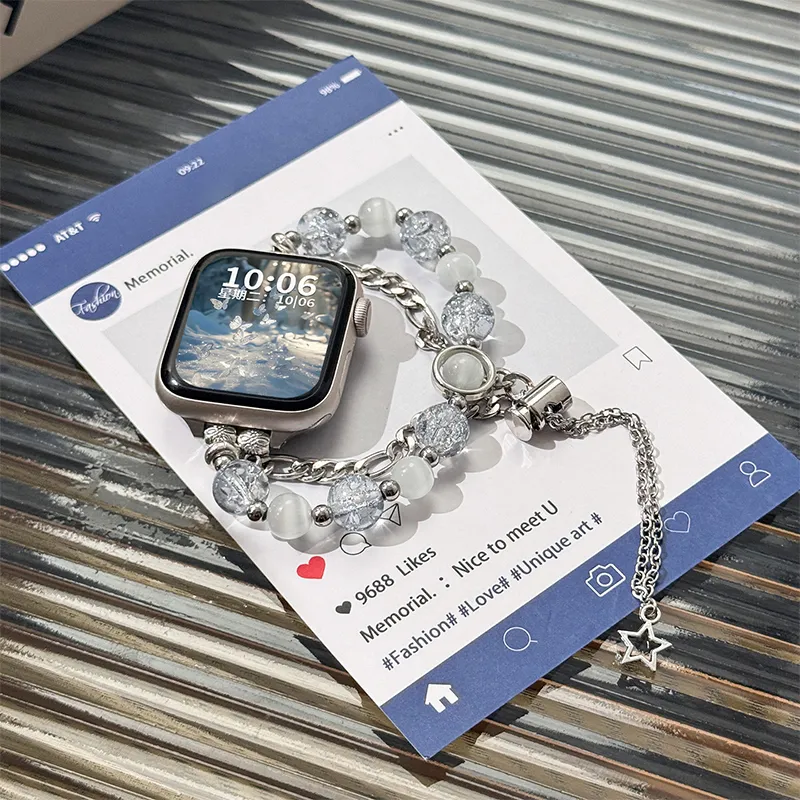 Miss Wrist Apple Compatibility Watch Band 130 180mm Bead Material-1