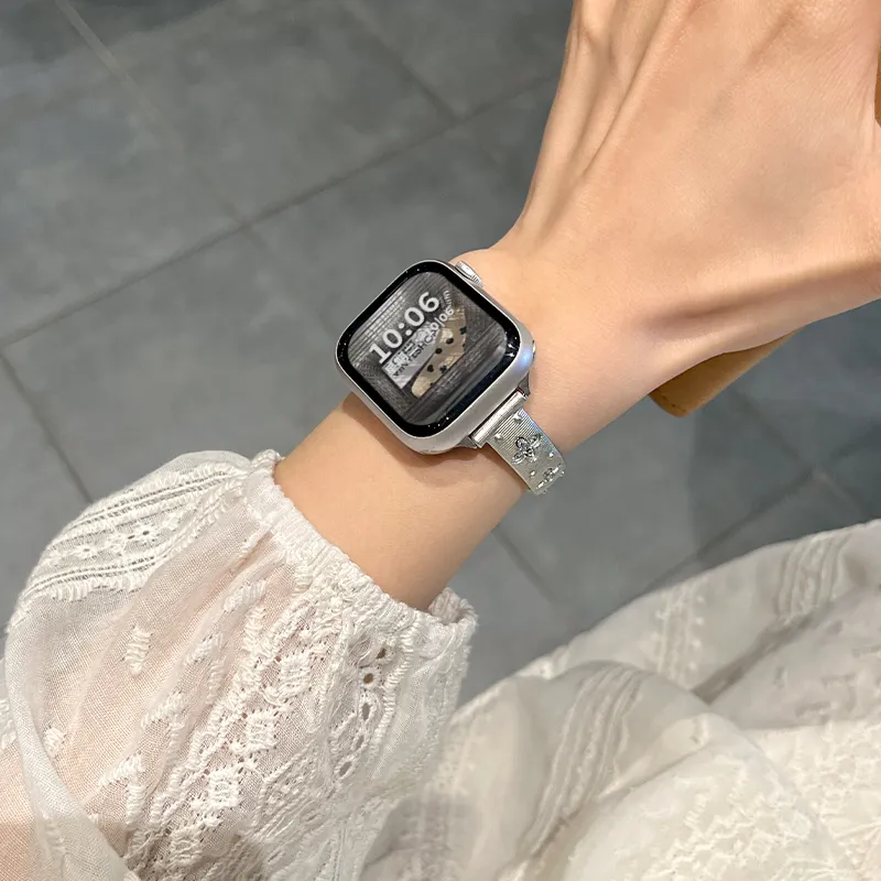 Miss Wrist Apple Compatibility Watch Band 145~208mm Metal-2