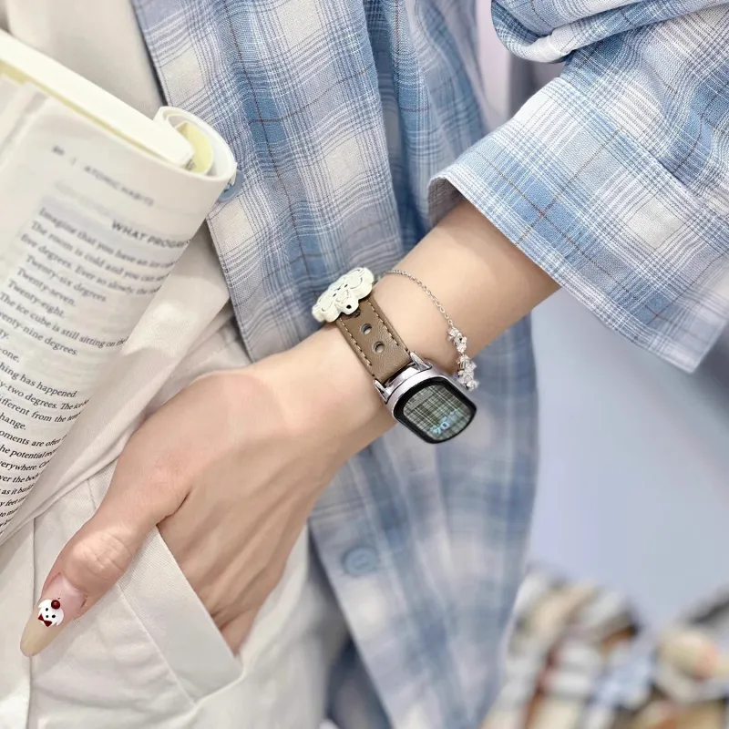 Miss Wrist Xiaomi Compatibility Watch Band 145~210mm Artificial Leather Material-3