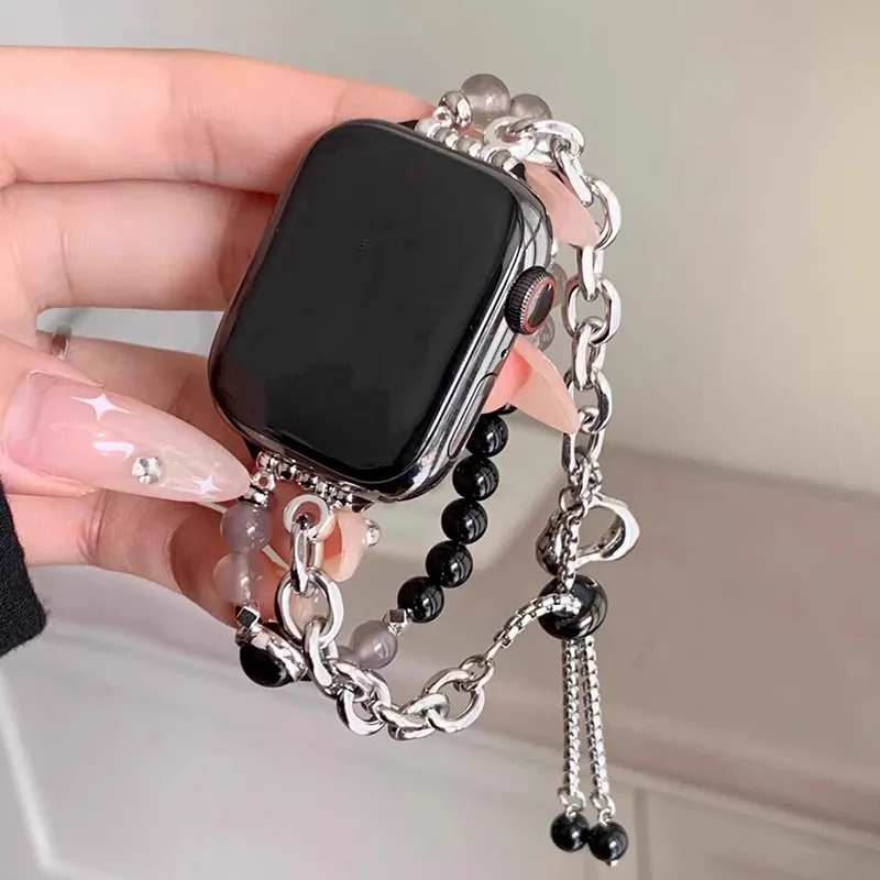 Miss Wrist Apple Compatibility Watch Band 135~230mm Metal-6