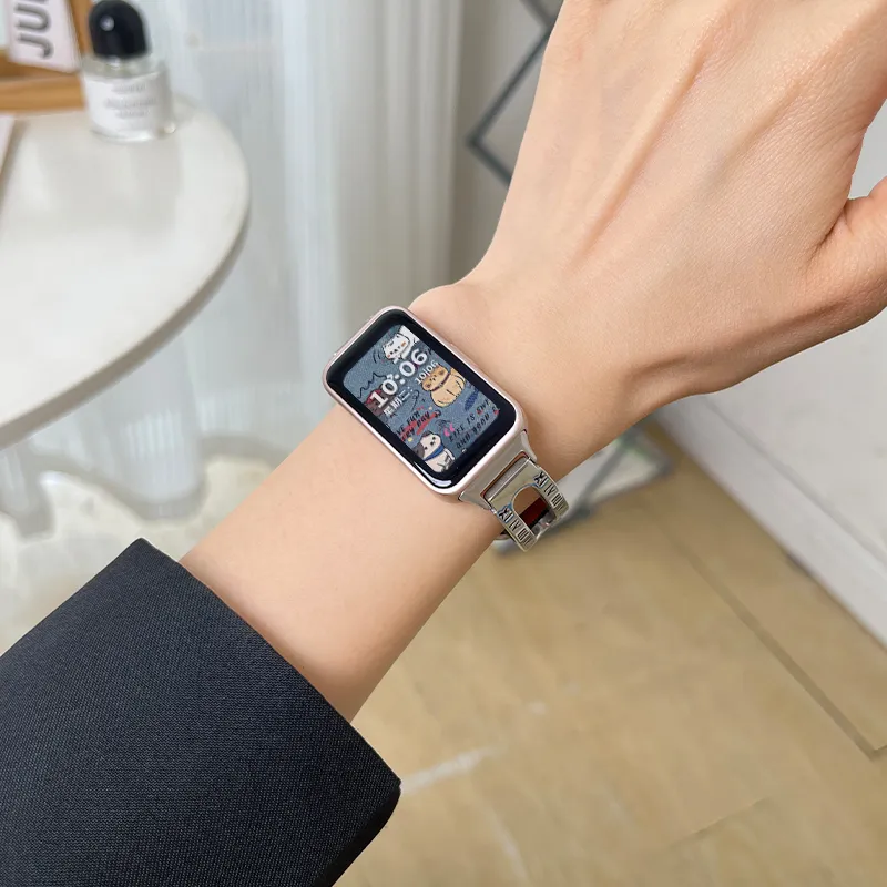 Miss Wrist Watch Band Huawei Compatibility 135~180mm Metal-3